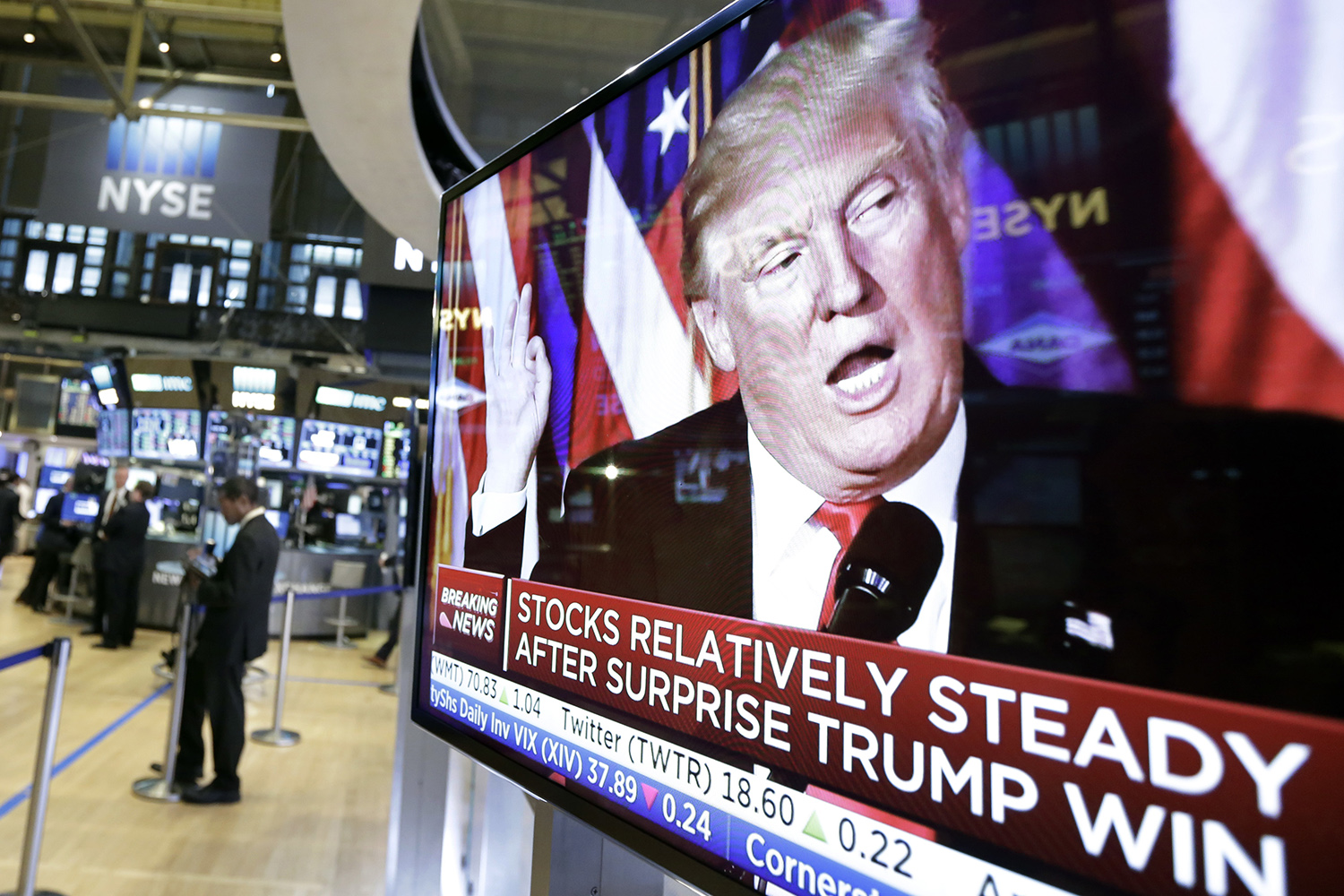 How Trump’s tariffs pinch Wall Street’s ‘Trump trade’