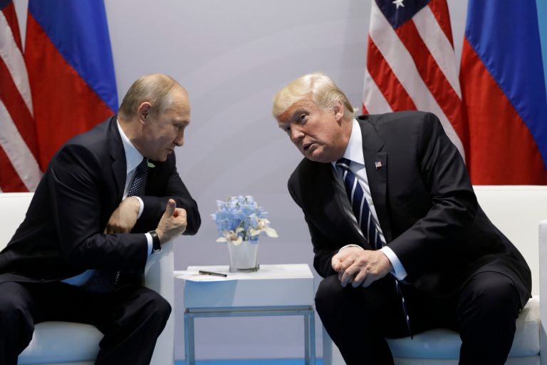 Svetlana Lukash, a Russian official who was at the G-20 summit in Hamburg, Germany, earlier this month, said that Russian President Vladimir Putin and President Trump had agreed to discuss cybersecurity initiatives, potentially as part of a working group. (AP Photo/Evan Vucci)