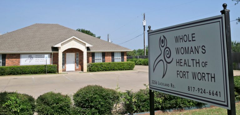 Primarily at stake in the Texas case is a 1992 compromise set forth in the Supreme Court case Planned Parenthood v. Casey, which found that any restriction on abortion has to be in the interest of protecting women's health or the potential life. (AP Photo/LM Otero)