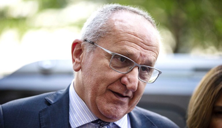 Jesus Seade, chief negotiator for Andres Manuel Lopez Obrador, Mexico's president-elect, for the North American Free Trade Agreement, speaks to members of the media while arriving for a meeting at the office of the U.S. Trade Representative in Washington, D.C., on Wednesday.