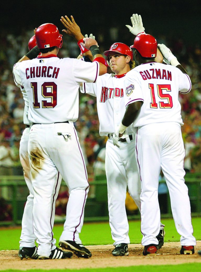 Jamie Squire/Getty Images
The Washington Nationals finished 81-81 in their first season in the District in 2005, but few games could be seen on TV.