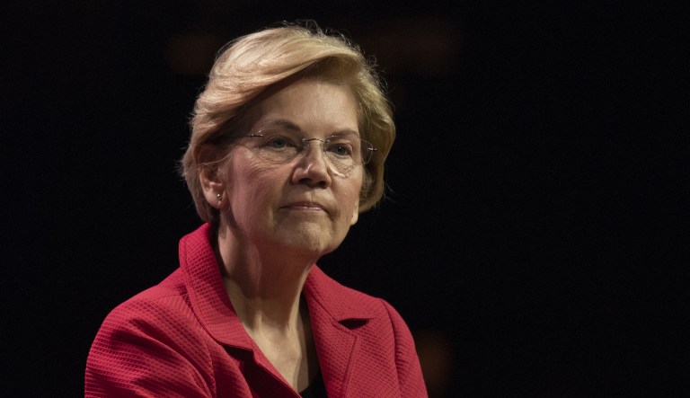 Sen. Elizabeth Warren, D-Mass., a 2020 presidential candidate attends the South By Southwest conference in Austin, Texas, on Saturday, March 9, 2019. 