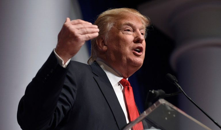 The revolving door is the root of corruption in Washington, D.C., and President-elect Donald Trump may have just slowed it. (AP Photo/Susan Walsh)