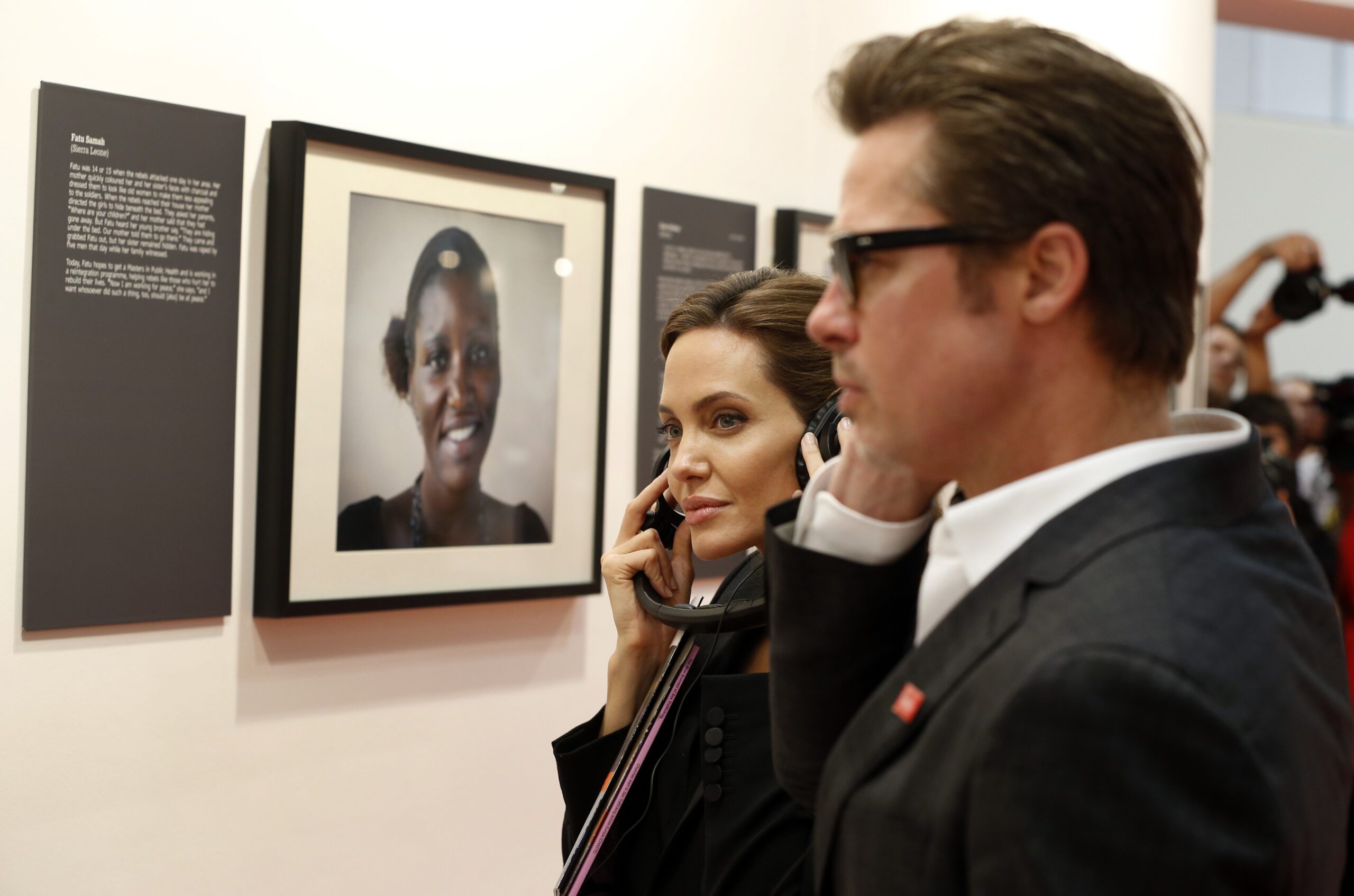 Pitt joins Jolie at summit against sexual violence