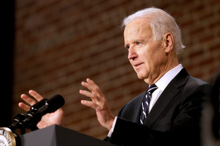 Vice President Joe Biden said that Hillary Clinton's 2016 plans would not affect his own decision on whether to run for the presidency. (AP Photo/Seth Perlman)