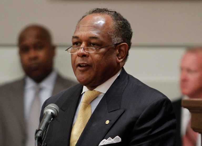 The investigation of Richmond Mayor Dwight Jones is related to allegations that the city's director of public works oversaw a construction project for Jones' church on city time. (AP File Photo/Steve Helber)