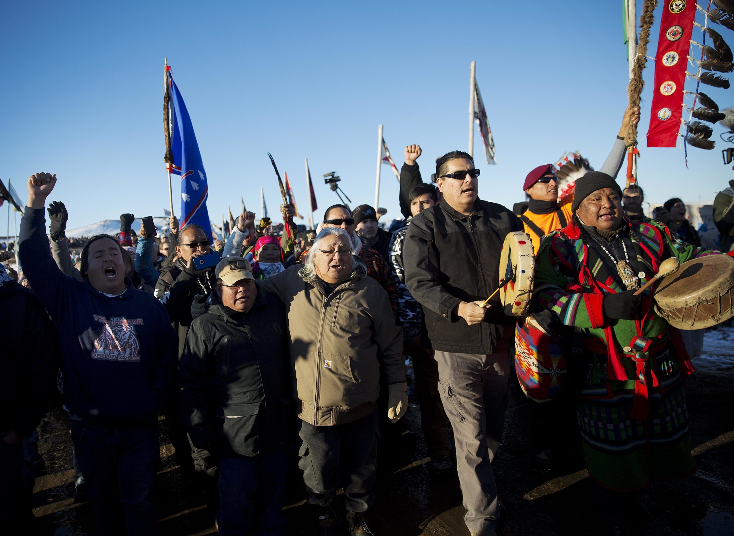 Tribe vows to take Trump to court over Dakota Access pipeline