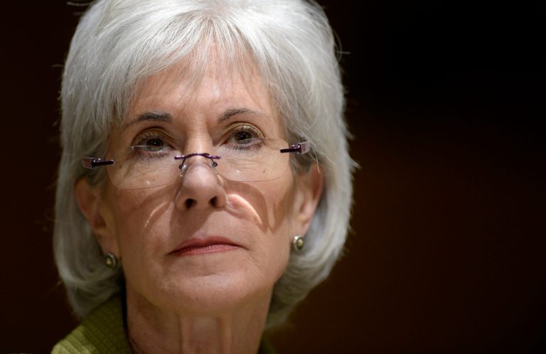 Health and Human Services Secretary Kathleen Sebelius listens as she testifies on Capitol Hill in Washington on Thursday. (AP Photo/Susan Walsh)