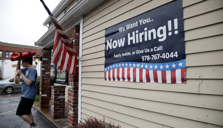 Forecasters had expected jobless claims not to rise much above the previous week's very low level of 240,000. (AP Photo/Elise Amendola)