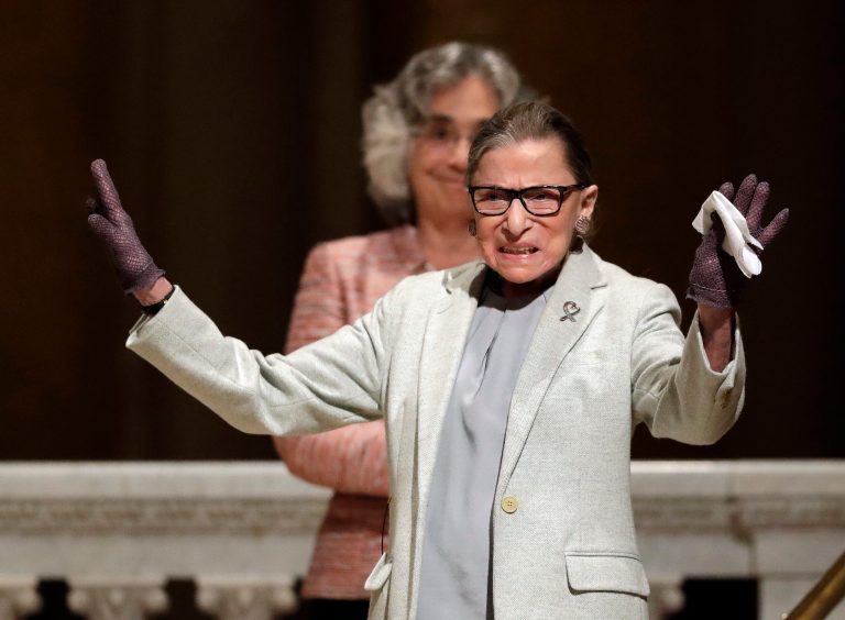 Justice Ruth Bader Ginsburg said Thursday that the challenges facing young women today are 