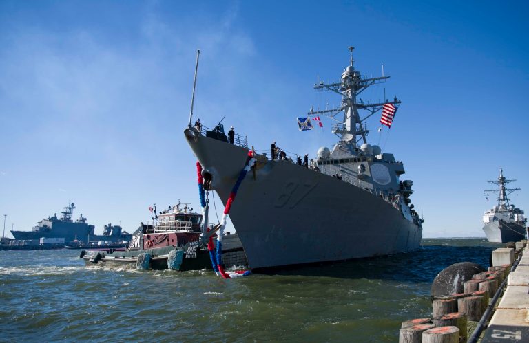 Trump also called for a fleet of around 350 ships during the presidential campaign. (U.S. Navy Photo by Mass Communication Specialist 3rd Class Maria I. Alvarez)