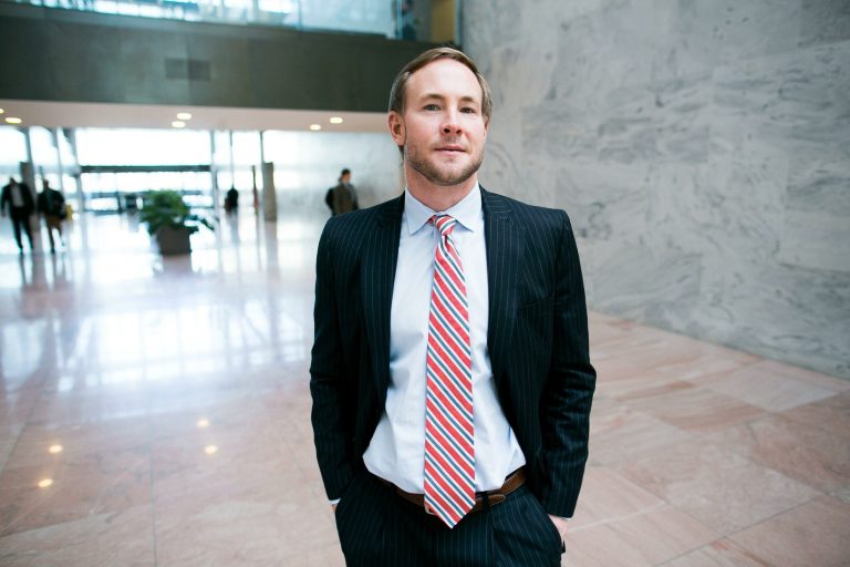 Chris Campbell is majority staff director for the Senate Finance Committee. (Graeme Jennings/Washington Examiner)