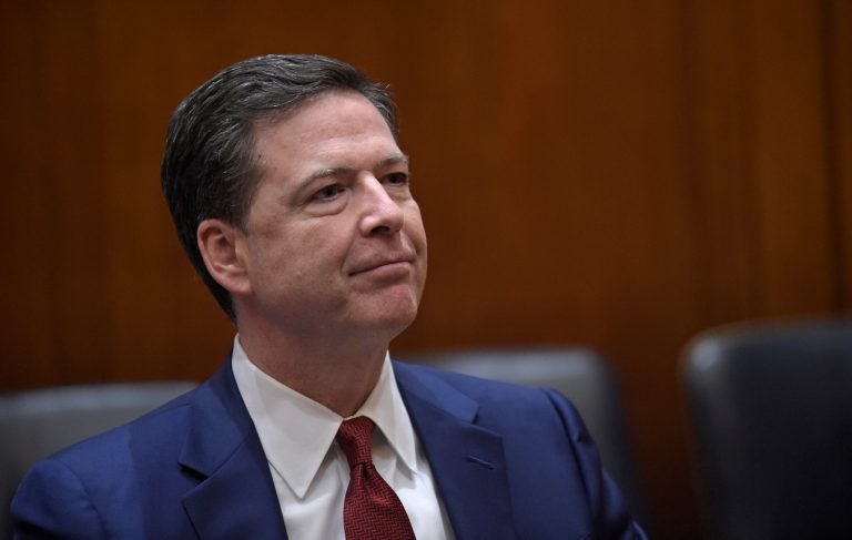 The FBI director reportedly had two meetings Thursday afternoon. (AP Photo/Susan Walsh, Pool)