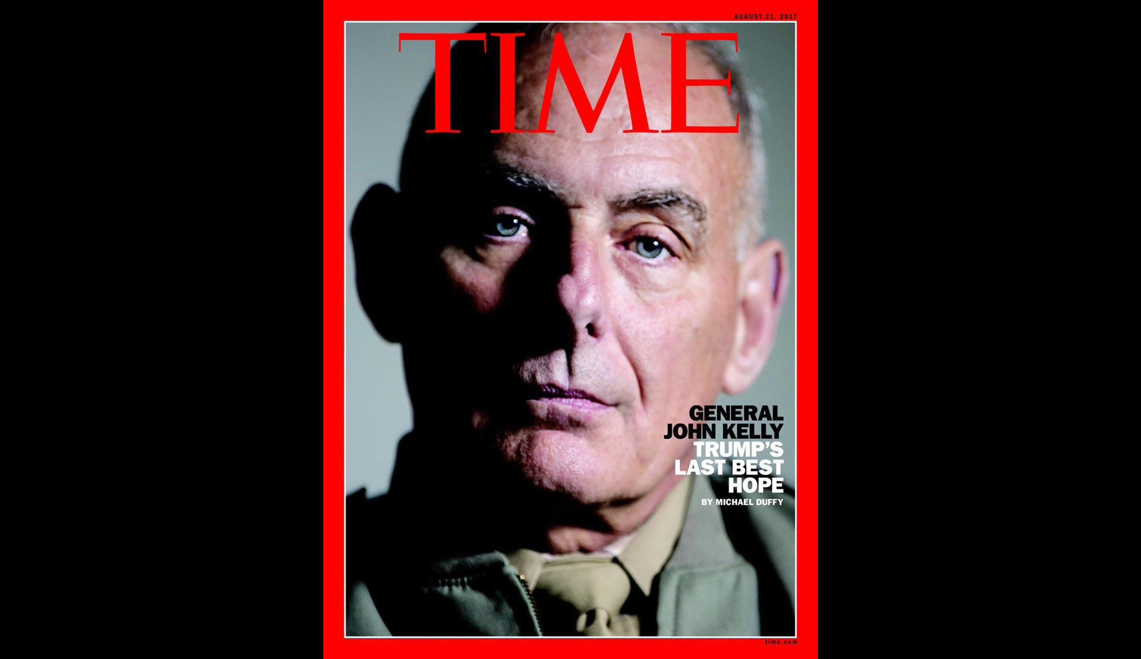 John Kelly graces cover of Time as ‘Trump’s last best hope’