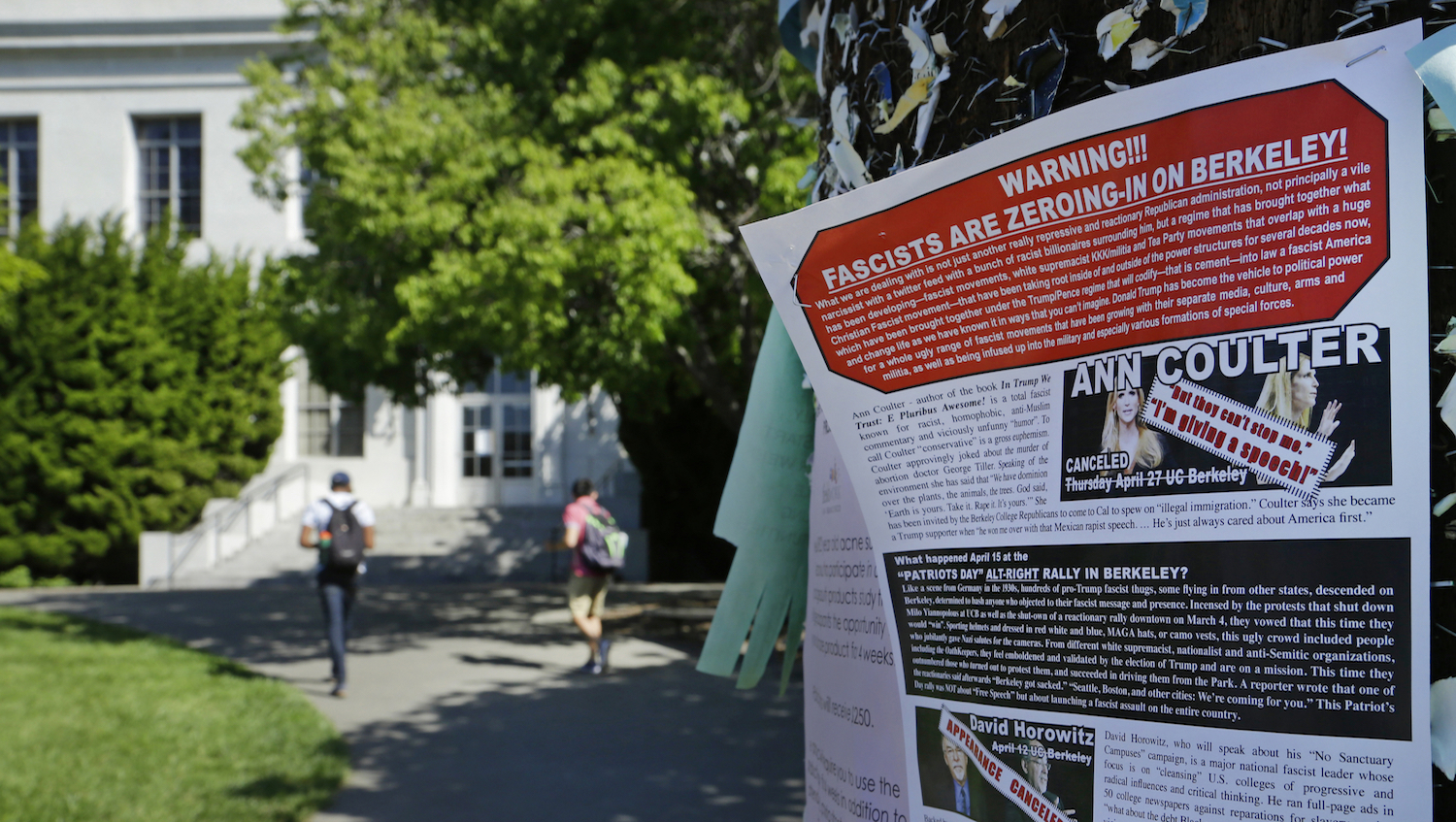 It’s official: Berkeley hit with lawsuit over Coulter lecture
