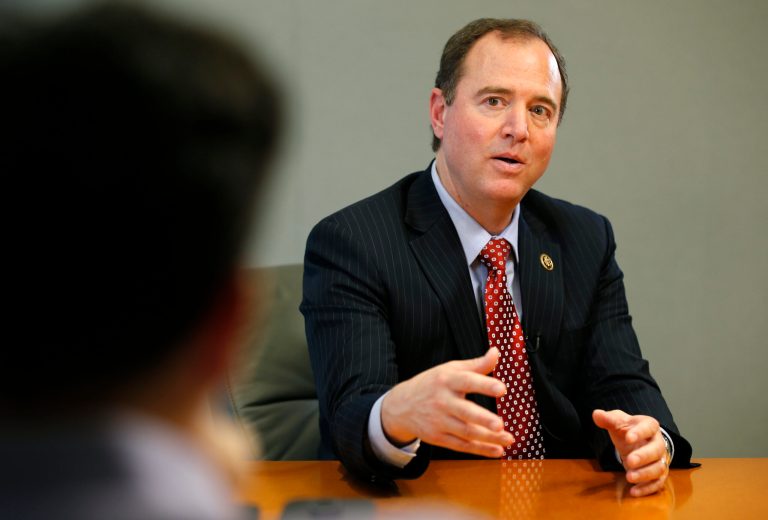 Rep. Adam Schiff, D-Calif., ranking member on the House Intelligence Committee,Â forged a strong partnership with House Intelligence Chairman Devin Nunes, R-Calif., on that committee's info-sharing bill, which cleared the House on a 307-117 vote in April.Â (AP Photo)