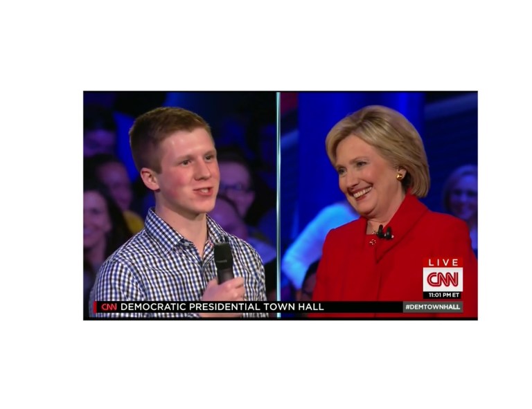 Town Hall Participant Suggests Question Fed to Him: ‘I Can See Why They Gave You This Question’