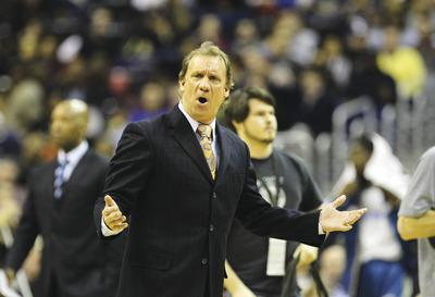 Rob Carr/Getty Images
Wizards coach Flip Saunders was fired Tuesday after the team got off to an NBA-worst 2-15 start. He compiled a 51-130 record in two-plus seasons in Washington.