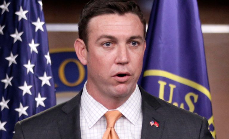 A Green Beret who was nearly drummed out of the military for beating a child rapist in Afghanistan plans to name his son after Rep. Duncan Hunter, who helped save his career. (AP Photo/Carolyn Kaster, File)