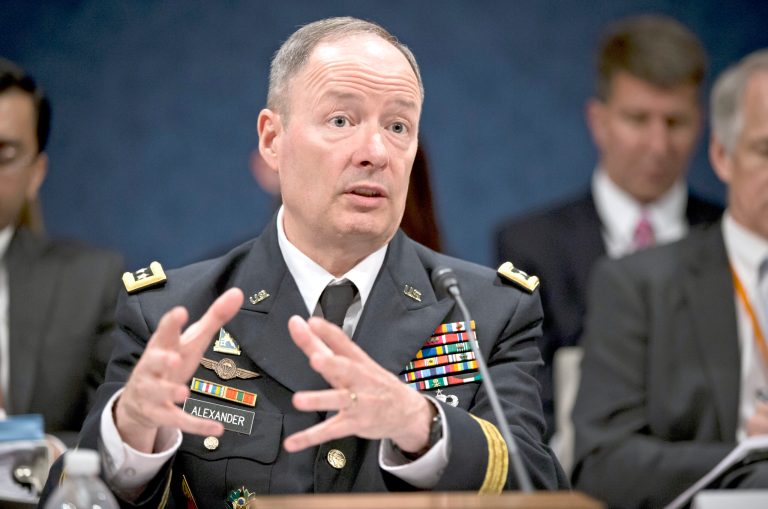 J. Scott Applewhite/AP
Gen. Keith Alexander, director of the National Security Agency, said that collection of telephonic metadata has helped protect the U.S. from terror attacks.