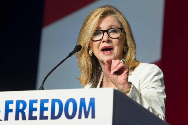 Rep. Marsha Blackburn easily won the Republican nomination for Senate in Tennessee. (AP Photo/Cliff Owen)