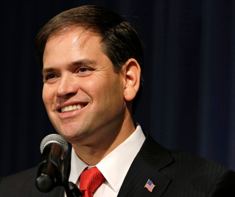 Sen. Marco Rubio along with former Florida Gov. Jeb Bush will host a fundraiser for Gov. Rick Scott next month. (AP Photo)