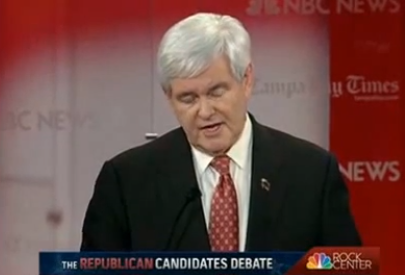 Freddie Mac-down: Romney schools Newt on lobbying