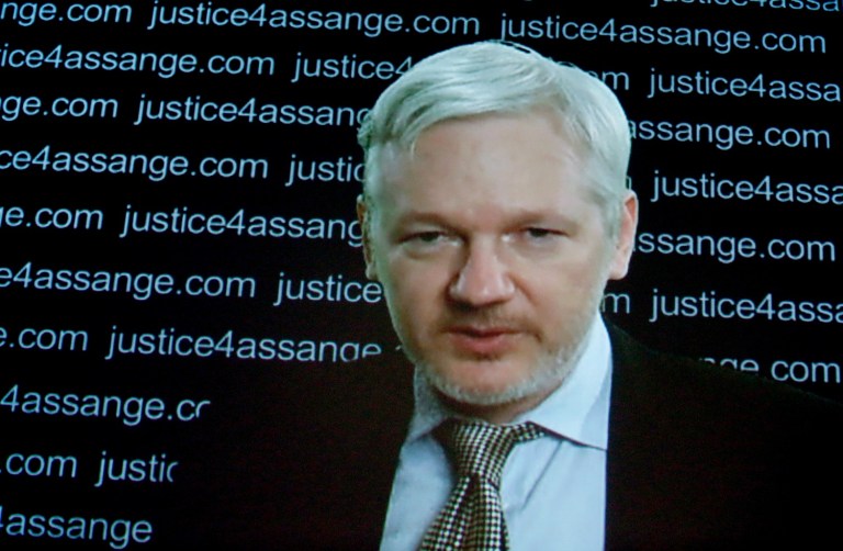 The Obama administration has been the biggest obstacle to pushing First Amendment rights around the world, WikiLeaks founder Julian Assange told Fox News' Sean Hannity late Tuesday. (AP Photo/Frank Augstein)