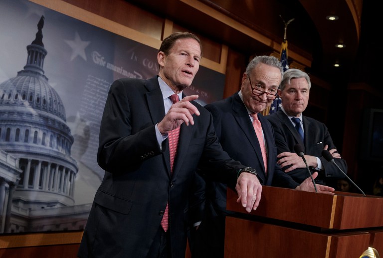 Senate Democrats voted Thursday to block a vote on the nomination of Judge Neil Gorsuch to the U.S. Supreme Court. (AP Photo/J. Scott Applewhite)