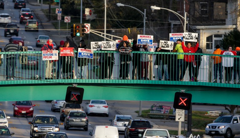 Neil Chatterjee criticized what he called the well-funded and legally savvy campaigns by climate change activist groups to significantly delay the natural gas pipeline approval process at FERC. (AP Photo/Nati Harnik)
