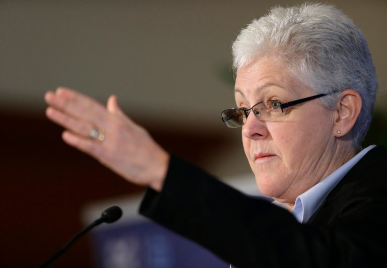 The Competitive Enterprise Institute has sued the Environmental Protection Agency to get Gina McCarthy's official phone bills. (AP File)
