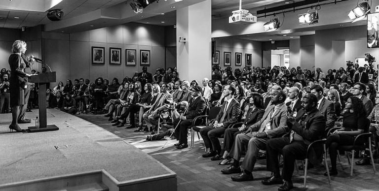 On Her First Day, DeVos Reassures Staff After a Gnarly Confirmation