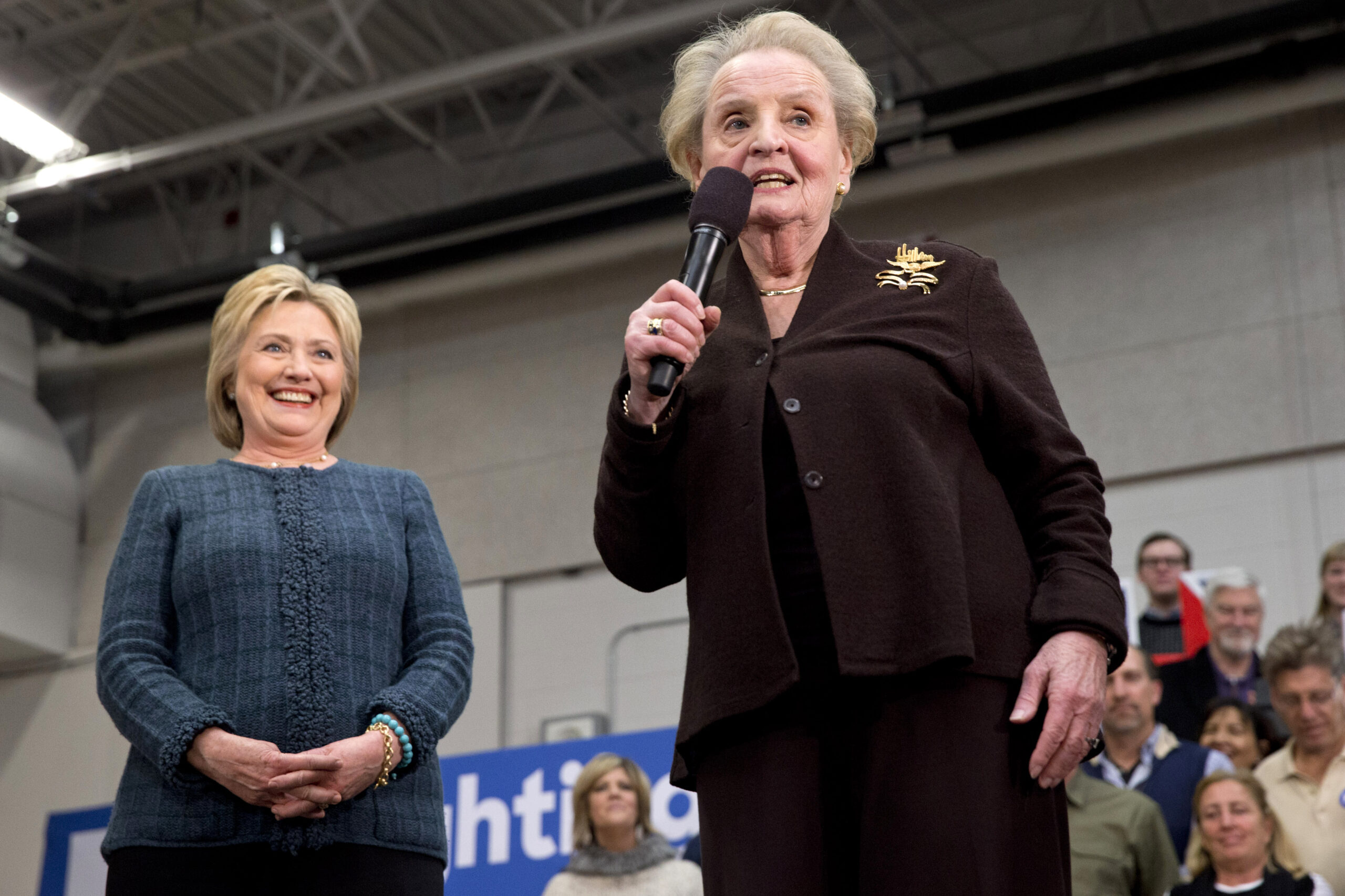 Albright withdraws ‘place in hell’ comment