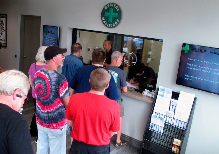 Voters approved a measure allowing medical marijuana in Florida, one of nine states with pot on the ballot. (AP Photo/Scott Sonner, File)