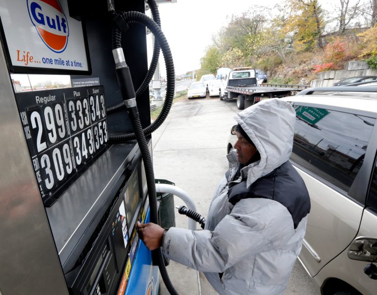A new public pumping station in Dubuque is offering an alternative to gasoline and diesel. (AP/Julio Cortez)