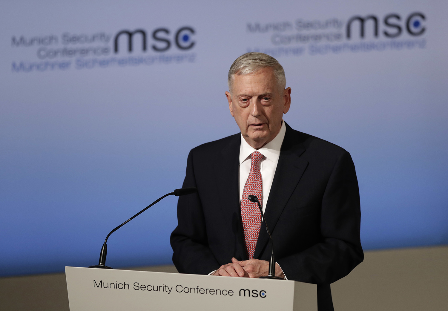 Defense secretary says press is no enemy of his