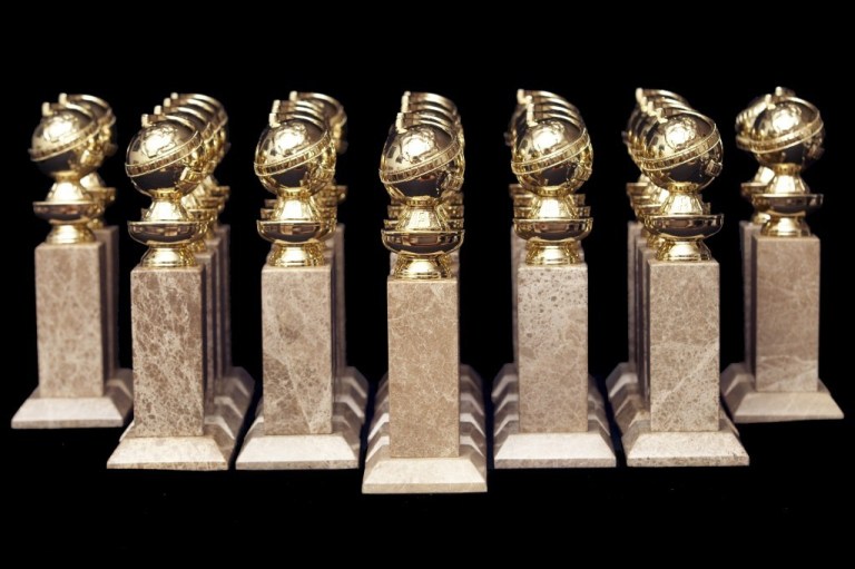 Golden Globes statuettes