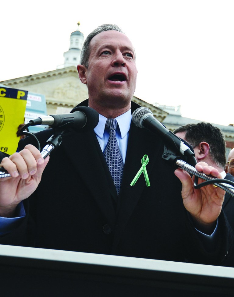 Maryland Gov. Martin O'Malley.