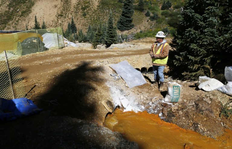 The Gold King Mine spill in August sullied the waterways of three states. (AP Photo/Brennan Linsley, file)