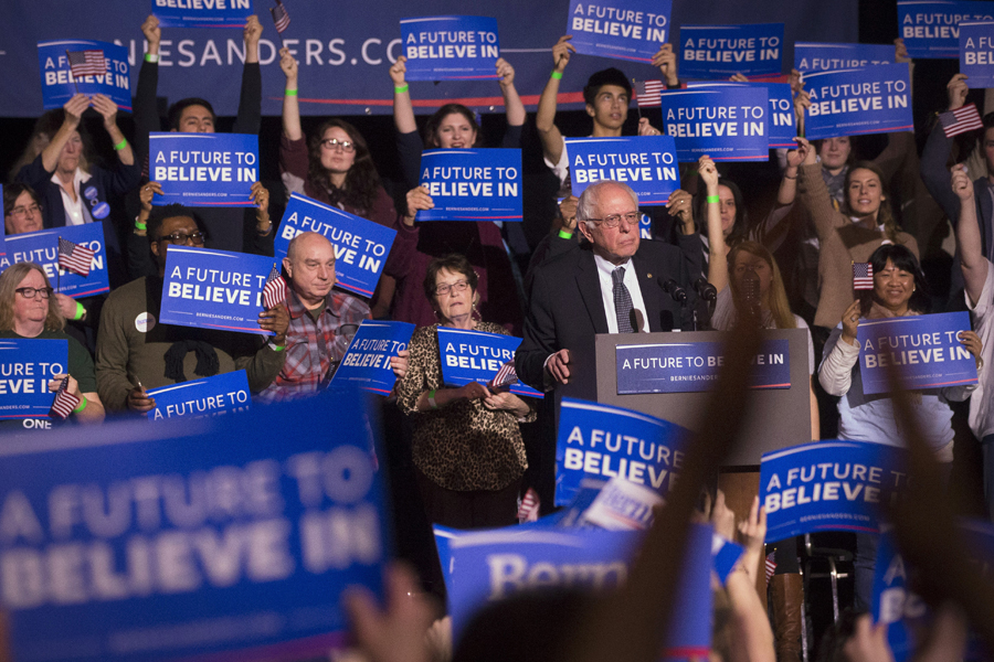 Sanders tops Clinton in January fundraising