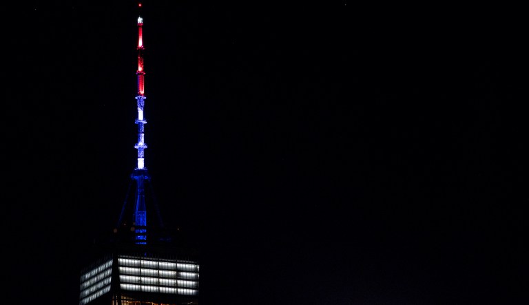 New York Gov. Andrew Cuomo on Monday called for the One World Trade Center spire to be illuminated to recognize New York principles and 