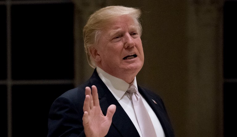 Attacking journalists won't restore the U.S. to a better security footing, and it certainly won't make the nation any safer. Reiterating earlier policy and speaking more clearly would. (AP Photo/Andrew Harnik)