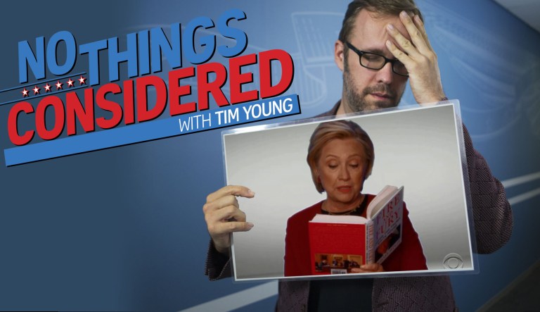 Hillary Clinton appears at the Grammys and Al Sharpton is out of his mind on No Things Considered!