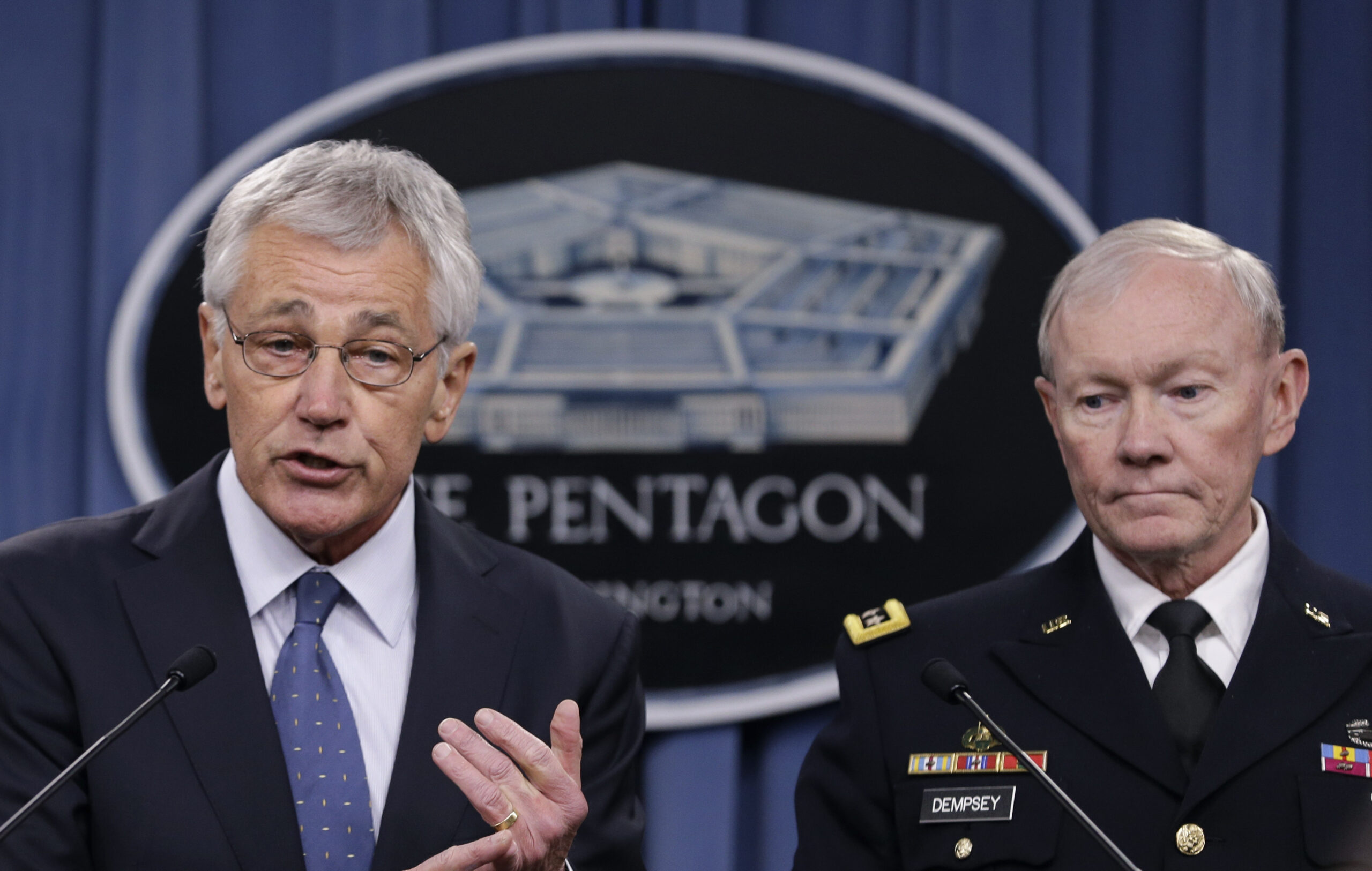 Pentagon budget request would reduce troops