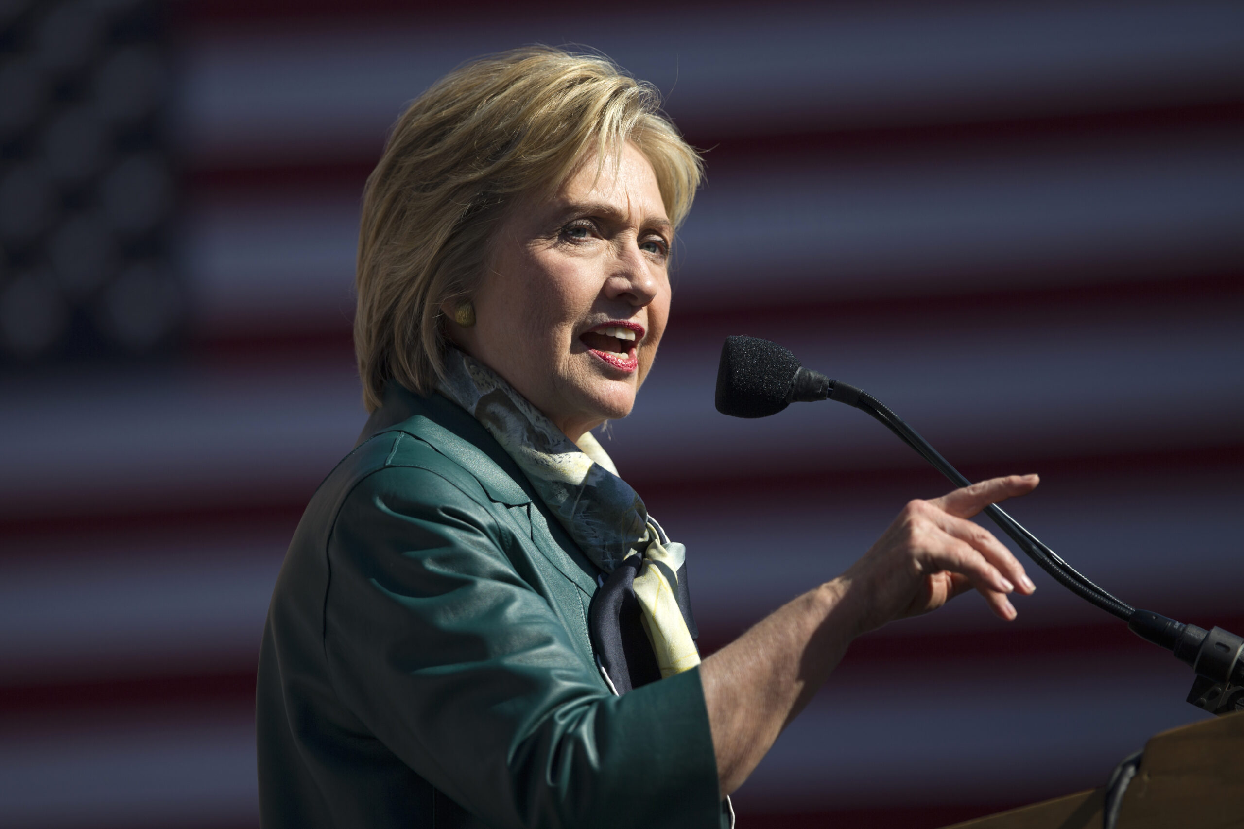 Clinton has a big lead in another Iowa poll