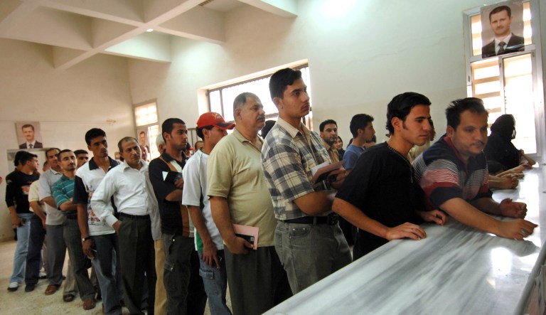 The United Nations High Commissioner for Refugees on Friday announced that nearly a half-million people who had fled their home in Syria due to the civil war have returned since the beginning of the year. (John Wreford/Bloomberg)