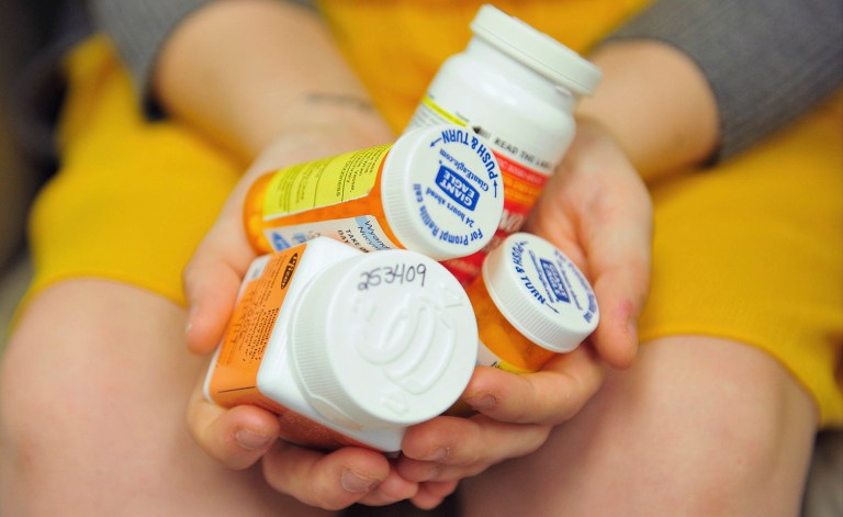 Lawmakers are seeking specifics from the Drug Enforcement Administration about how many hydrocodone and oxycodone painkillers were distributed throughout West Virginia from 2005 to 2016. (AP Photo/Chris Post)