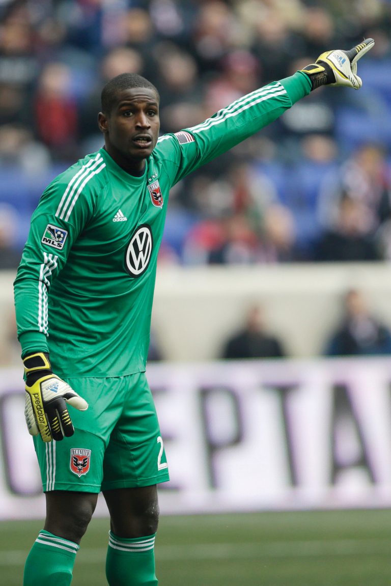 Julio Cortez/AP
United goalkeeper Bill Hamid will play with the U.S. national team when it faces Germany at RFK Stadium on June 2.