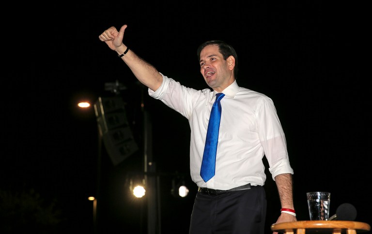 Sen. Marco Rubio, R-Fla., announced Wednesday that he will run for re-election to the Senate. (AP Photo/Gary McCullough)