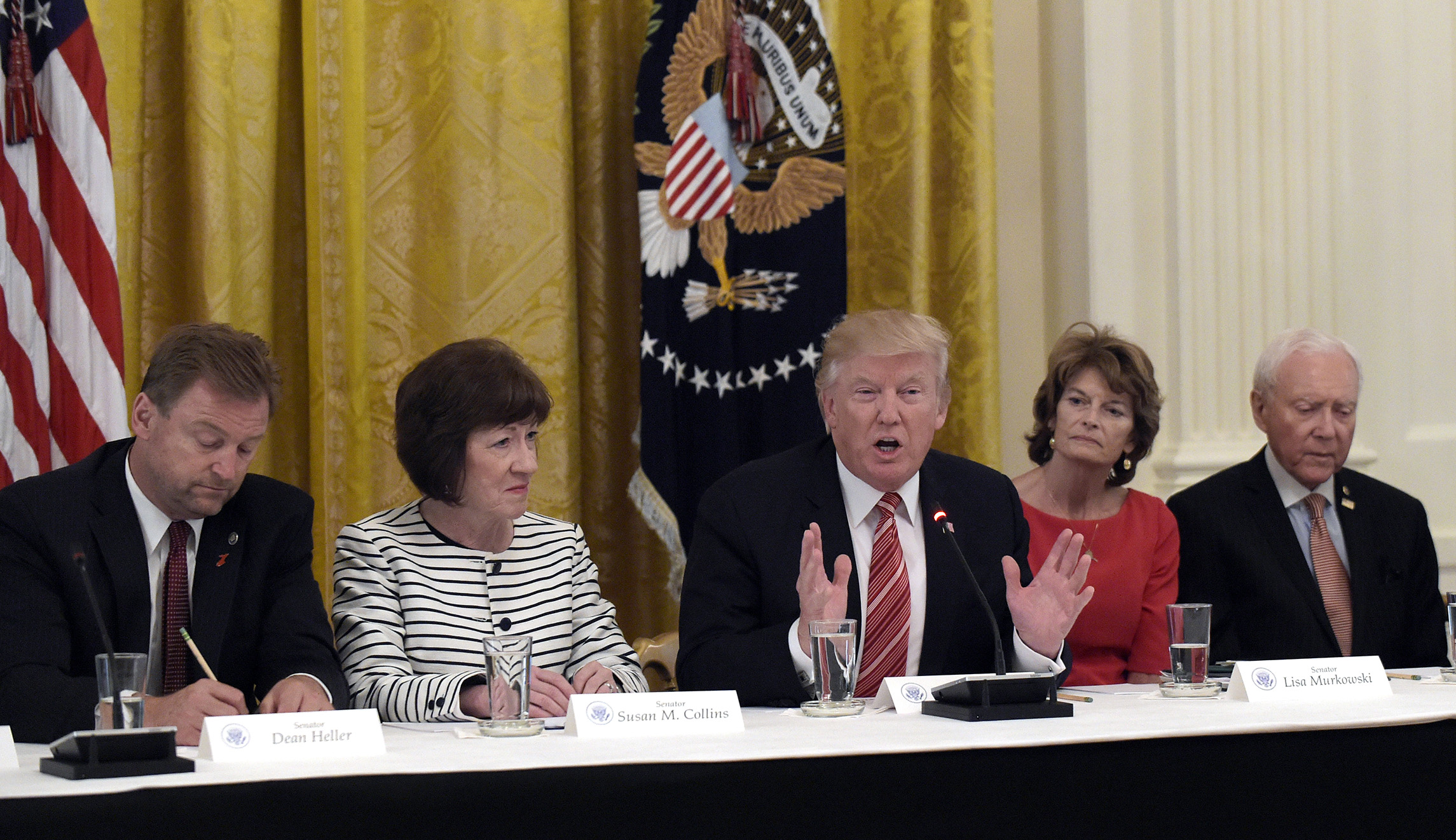 Trump told GOP senators, ‘Put some more money’ into the healthcare bill